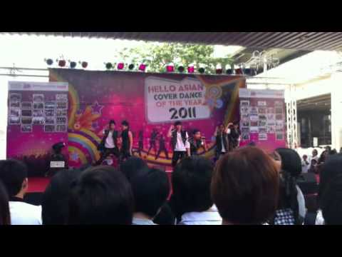 111218 D@SH Cover BEAST @ Hello Asian cover dance 2011 - Shock+Mytery