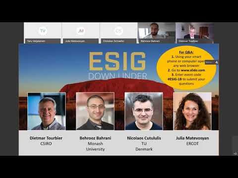 ESIG Down Under Breakout Session 1B: Security and Reliability in a Changing Energy System