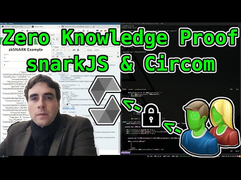 zero Knowledge proof, Circom snarkJS, example