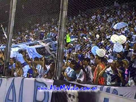 "Hinchada de Gimnasia y Tiro vs. boca juniors  03/02/2014" Barra: La Dale Albo &bull; Club: Gimnasia y Tiro