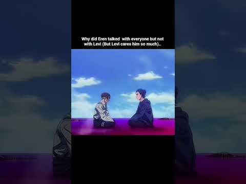 THE CONVERSATION EVERY AOT FANS WANTED AOT EMOTIONAL EDIT..#aot #eren #levi #anime #onepiece #luffy