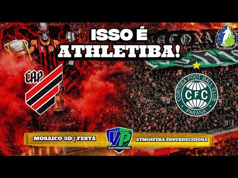 A ARENA ESTAVA ENSURDECEDORA com AS TORCIDAS no ATHLETIBA pelo PR 2026! | Athletico-PR 0x1 Coritiba