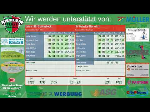 Verbandsliga | 11. Spieltag | Union 1861 Schönebeck vs. SV Geiseltal Mücheln II