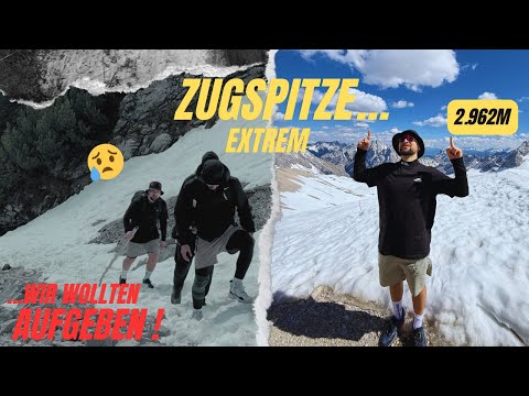 Zugspitze ohne Vorbereitung – das war ein Fehler