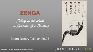 Zenga: Filling in the Lines of Japanese Zen Painting