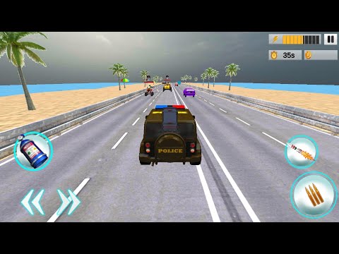 Police Car Chase Driving Simulator 3D - SUV Police Jeep VS Gangster Crime Chase - Android GamePlay