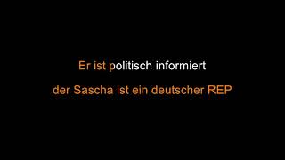 Die Toten Hosen - Sascha... Ein aufrechter Deutscher [Karaoke]