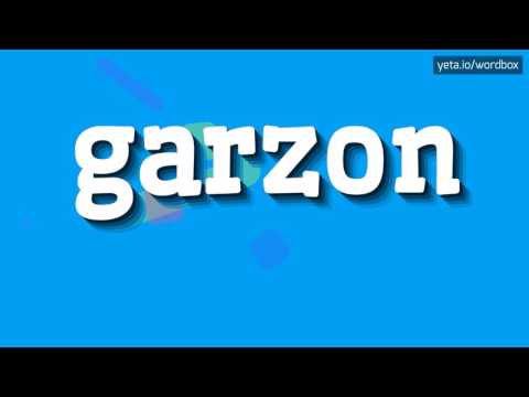 GARZON - HOW TO PRONOUNCE IT!?