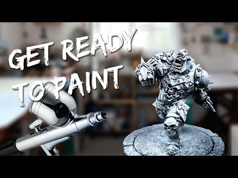 Get ready to paint