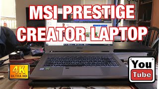 Video thumbnail for MSI P65 Creator 1084 15.6" Laptop 4k UHD i7 GeForce RTX 2060, 32GB DDR4, 1TB by X-stream