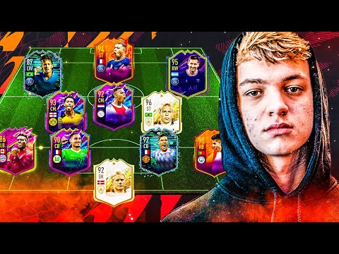 MY NEW PRO FIFA PLAYER TEAM! |  FUT CHAMPS HIGHLIGHTS!