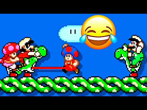 Super Mario Maker 2 Multiplayer Co-OP with Friends Online #241