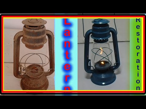 Antique Lantern Restoration [ Rusty Lantern ]