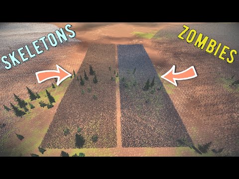 Zombies vs Samurai & Generals vs Skeletons - UEBS 2