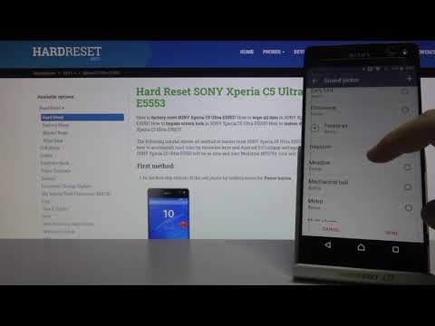 Check Alarm Tones List - SONY Xperia C5 & Change Alarm Sound