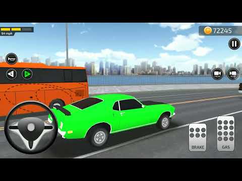Parking Frenzy 2.0 3D | Classic Ford Mustang Muscle Car City Parking Challenge | Android & iOS