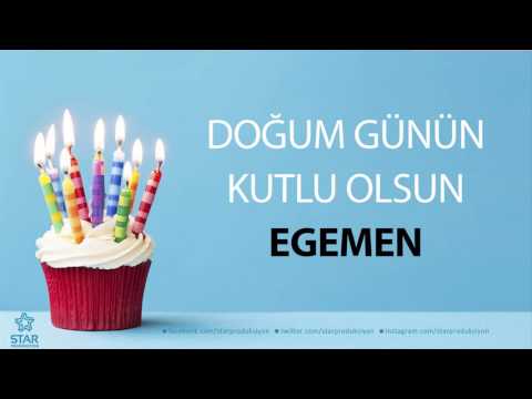 İyi ki Doğdun EGEMEN - İsme Özel Doğum Günü Şarkısı