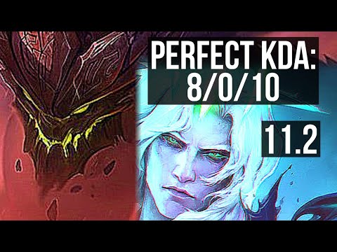 MALPHITE vs VIEGO (TOP) | 8/0/10, Legendary | BR Diamond | v11.2