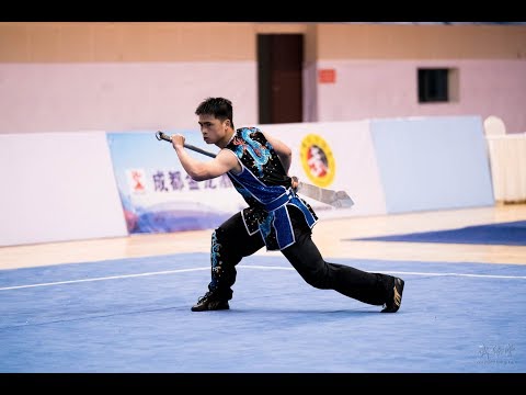 Men's Broadsword 男子大刀  朴刀 第14名 福建 武振波 8.67分 fu jian wu zhen bo