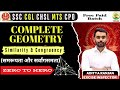 Complete GEOMETRY Similarity & Congruency by Aditya Ranjan Sir @RankersGurukul