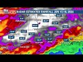 DIGITAL DESK Heavy Rain Flash Flooding Risk Overnight 06 19 2026
