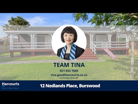 12 Nedlands Place, Burswood, Auckland, 3 Bedrooms, 2 Bathrooms, House