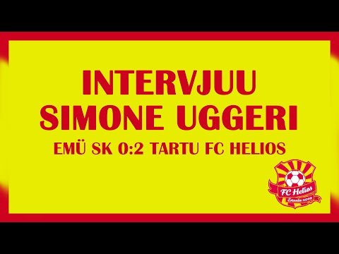 Tartu FC Helios esindusmeeskond | peatreener Simone Uggeri intervjuu | 07.04.2019 vs EMÜ SK