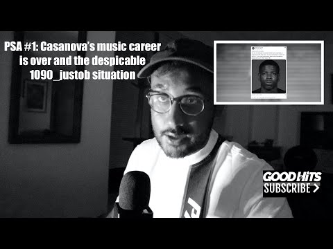 Casanova's music career is over and 1090 Justo B's bizarre and despicable act | GoodhitsTV PSA #1