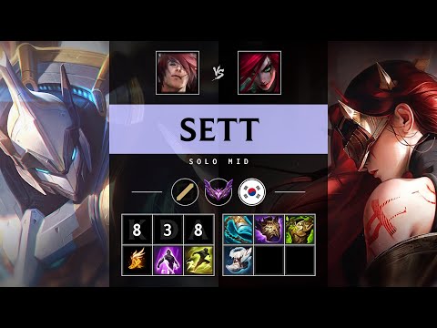 Sett Mid vs Katarina - KR Master Patch 25.19