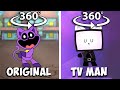 360º VR Boogie Boogie Bam Bam Dance CATNAP vs TVMAN