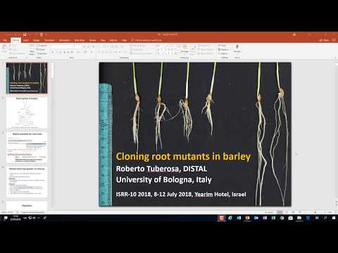 Roberto Tuberosa, University of Bologna, Italy