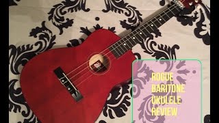 Video thumbnail for ROGUE BARITONE UKULELE REVIEW by Segovia