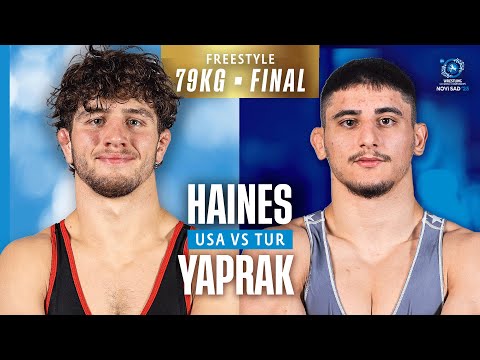 Ibrahim YAPRAK (TUR) vs. Levi David HAINES (USA) | U23 WORLD CHAMPIONSHIPS 2025 | FS 79kg Gold Medal