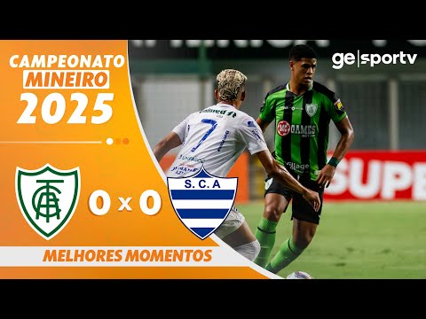 Gols e lances de América-MG x Aymorés