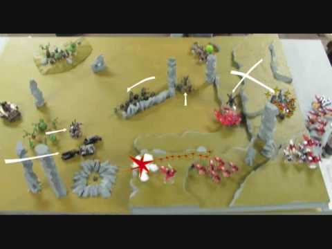 Eldar vs. Ork Batrep 1850.wmv