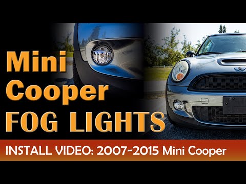How to Install 2007-2015 MINI Cooper Winjet Driving Fog Lights