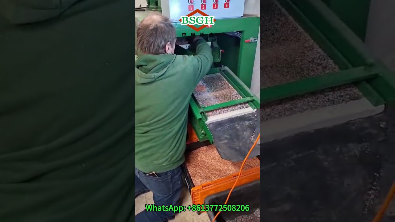 Romania Client: BS-S10 Copper Wire Granulator Produces 200kg Granules in 4 Hours