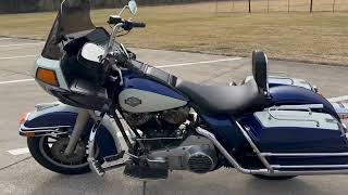 1983 Harley-Davidson FLT Tour Glide Idling