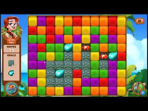 Lost Island Blast Adventure Level 651 - NO BOOSTERS 🏝️ | SKILLGAMING ✔️