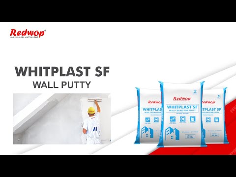 Redwop wall plast wall putty, 40 kg