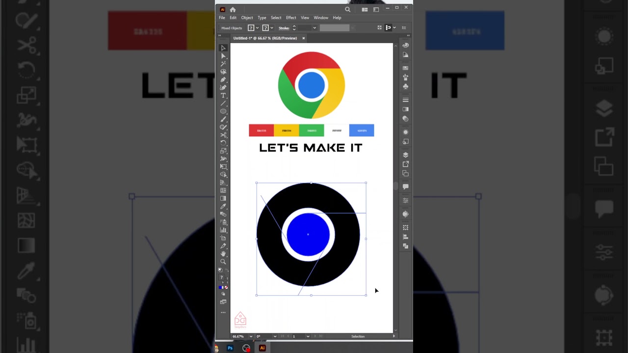 Chrome Icon Design - Adobe Illustrator Tips & Tricks