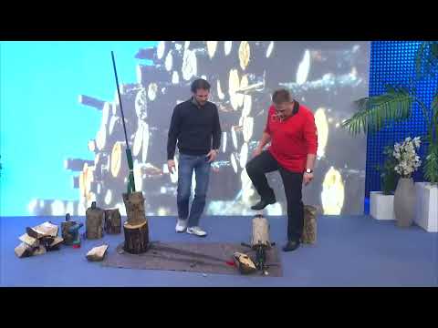 AGT Holzspalter, Fußbetrieb