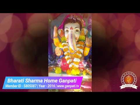 Bharati Sharma Home Ganpati Decoration Video