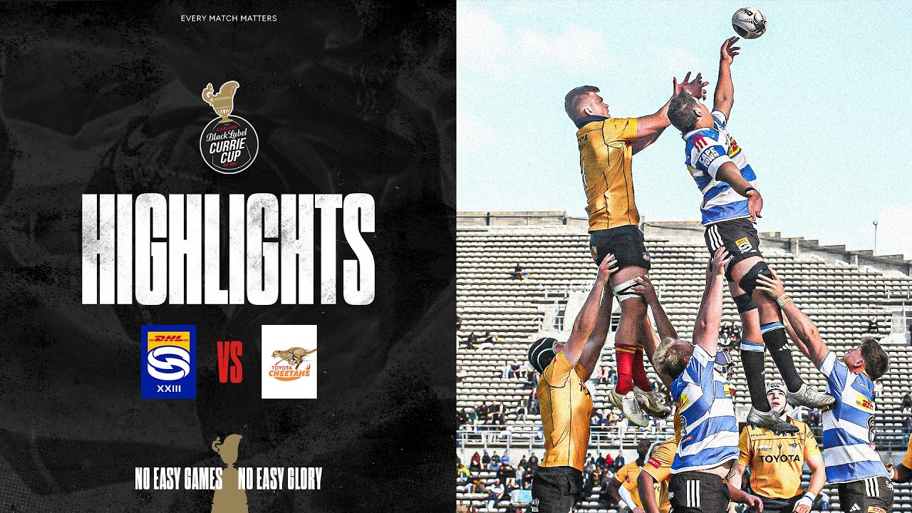 DHL Stormers XXIII v Toyota Cheetahs | Carling Currie Cup | 09 August
