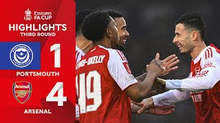 Martinelli hat-trick sends Gunners through! 💥 | Portsmouth (1-4) Arsenal | Emirates FA Cup 2025-26