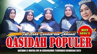 Download lagu KUMPULAN LAGU QASIDAH POPULER 2023 - FULL KASIDAH EL WAFDA LIVE IN KEBONAGUNG TEGOWANU GROBOGAN mp3