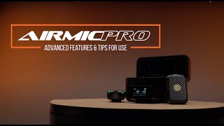 Video thumbnail for AirMic Pro - Advanced Features and Settings Pt 2 by Icon Pro Audio