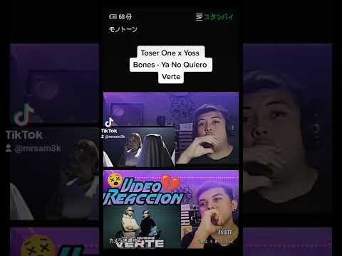 Toser One x Yoss Bones - Ya No Quiero Verte #mrsam #tendencias #shorts #toserone #yossbones