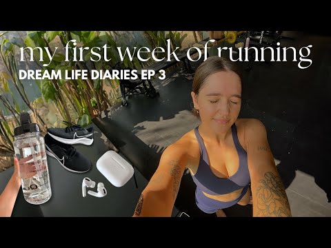 my first week of running (couch to 5k) ⭐️ dream life diaries ep 3