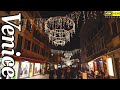 Venice Christmas Lights Start Show Night Walk Tour